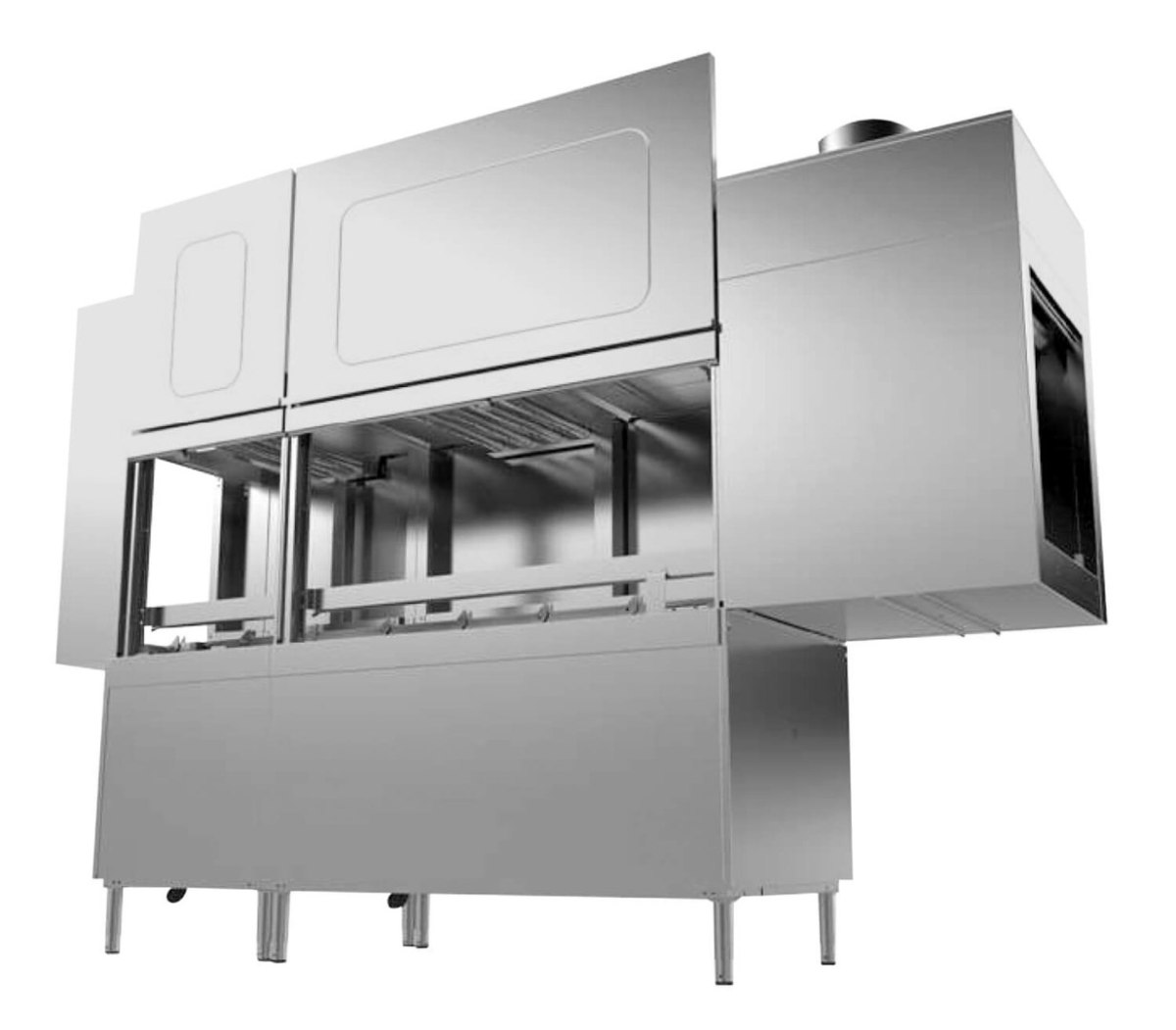 Zmywarka tunelowa koszowa Resto Quality 360L/R